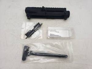 lot 797 image: DSG Logo AR15 Upper Receiver w Charging Handle, Port Door Kit & Forward Assist