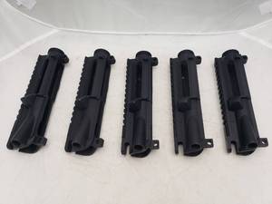 lot 837 image: DSG AR15 Forged Upper Receiver   Stripped w DSG Logo - QUANTITY 5 - BID IS TIMES THE QUANTITY
