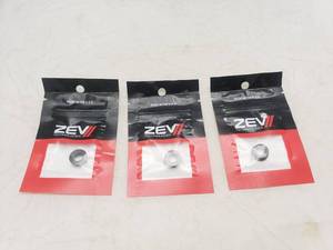 lot 868 image: Lot of 3 Zev Stainless Steel Guide Rod Reducing Ring Gen 4   Black DLC