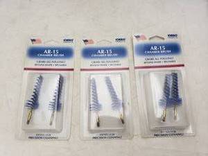 lot 963 image: Lot of 3 IOSSO AR 15 Chamber Brush,  2 Brush Pack