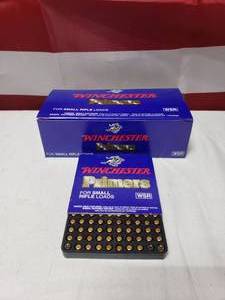 lot 1055 image: Box of Winchester Small Rifle Primers, 1000 Count