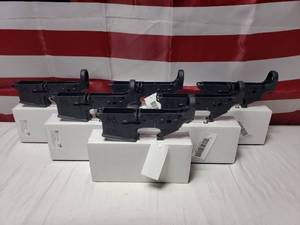 lot 1351 image: Spikes Tactical STLS018 Lower Receiver - QUANTITY 6 - BID IS TIMES THE QUANTITY