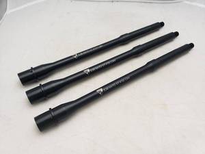 lot 1113 image: DSG Duty Series 13.9 5.56mm 4150CMV Barrel   Mid Length - QUANTITY 3 - BID IS TIMES THE QUANTITY