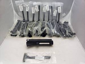 lot 1200 image: DSG Logo Upper w Charging Handle - QUANTITY 10 - BID IS TIMES THE QUANTITY