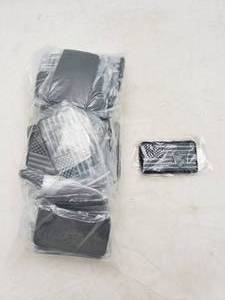 lot 1072 image: Lot of 45 DSG American Flag PVC Patches   BlackGrey