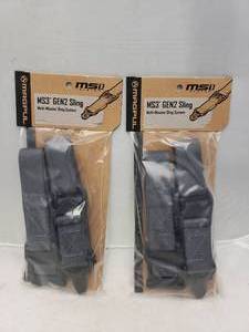 lot 1078 image: MAGPUL Gen 2 MS3 Sling   Stealth Grey - QUANTITY 2 - BID IS TIMES THE QUANTITY