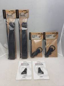 lot 1069 image: MAGPUL MS1 Padded Sling w MSI MS3 QD Adapter & Paraclip - Black - QUANTITY 2 - BID IS TIMES THE QUANTITY