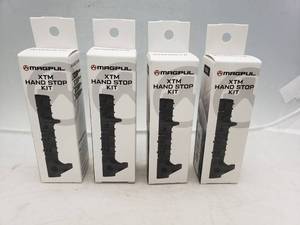 lot 1085 image: MAGPUL XTM Hand Stop Kit   Black - QUANTITY 4 - BID IS TIMES THE QUANTITY