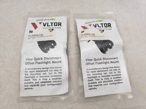 lot 1129 image: VLTOR Offset Quick Release Scout Mount .803   .910 - QUANTITY 2 - BID IS TIMES THE QUANTITY