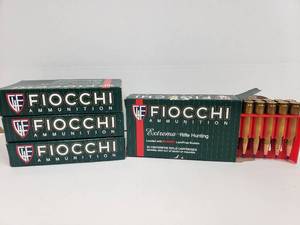 lot 857 image: Fiocchi Extrema Rifle Hunting 308 WIN (308TTSX) 168gr Ammo - 20 Rounds Per Box - QUANTITY 4 - BID IS TIMES THE QUANTITY