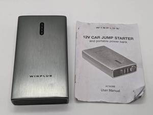 lot 23 image: Winplus 12V Car Jump Starter and Portable Power Bank