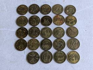 lot 36 image: 1984 Los Angeles Olympics Rapid Transit Commemorative Token Collection