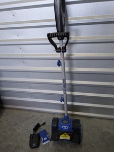 lot 73 image: SnowJoe Electric Snow Remover w Battery & Charger