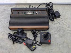 lot 87 image: Atari CX2600 Console