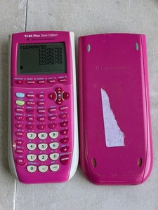 lot 131 image: Texas instruments TI-84 Plus Silver Edition Graphing Calculator