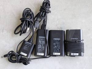 lot 147 image: Lot of 4 - DELL Laptop power supply