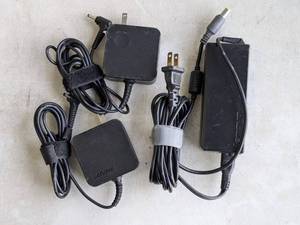lot 150 image: Lot of 3 - LENOVO Laptop Power Supply