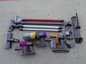 lot 159 image: Portable Dyson Handheld Vacuum Bundle