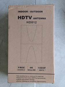lot 173 image: HDTV Antenna HD012 IndoorOutdoor