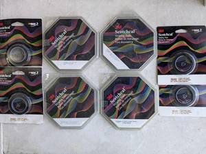 lot 202 image: Lot of 8 - 3M Scotchcap Striping Tape