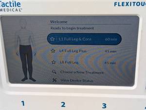 lot 219 image: Tactile Medical Flexitouch Plus