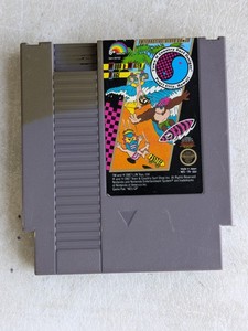lot 259 image: Nintendo NES T&C Surf Designs LJN 1987 Town & Country Authentic Cartridge Only