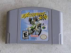lot 260 image: Nintendo 64 Excitebike 64 Game