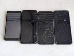 lot 261 image: Lot of 4 - Smart Phone Lot For Parts