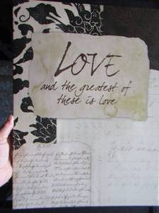 lot 74 image: LOVE Wall art