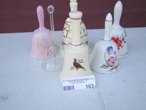lot 103 image: various large bells