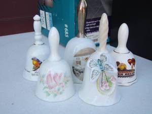 lot 104 image: small hand bells