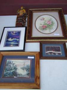 lot 106 image: ART  lot includes various sized framed art