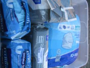 lot 130 image: adult diapers xxl