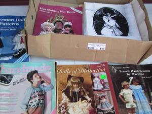 lot 147 image: doll book lot