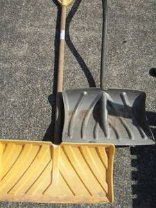 lot 203 image: 2 snow shovels