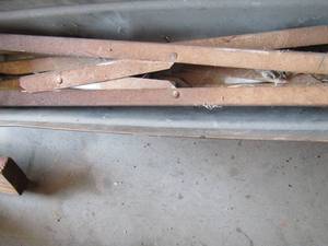 lot 236 image: Metal saw horse- FOLDABLE