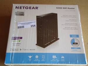 lot 254 image: Netgear box
