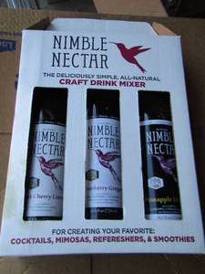 lot 278 image: Nimble Nectar Draft Craft drink mixers nib