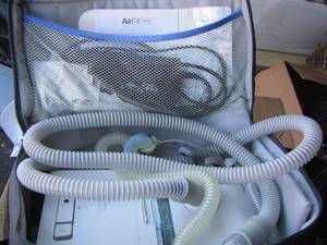 lot 281 image: Phillips by Cpap machine in case with paper work