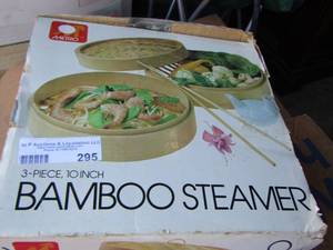 lot 295 image: bamboo steamer nib