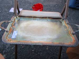 lot 324 image: GODINGER SILVER ART COMPANY  SILVER TRAY