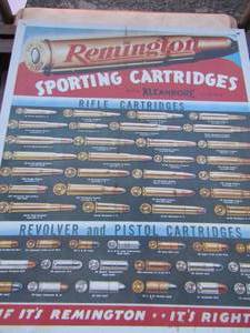 lot 327 image: Remington Metal Wall Sign - SPORT CARTRIDGES