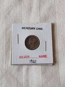 lot 2 image: 1941 Mercury Dime - Silver - rare - .....UPDATED... not 1921