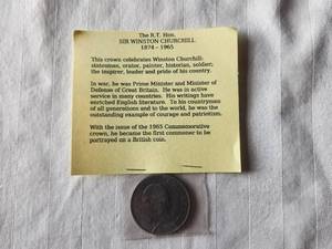 lot 151 image: The R.T. Hon. Sir Winston Churchill 1965 Commemorative coin