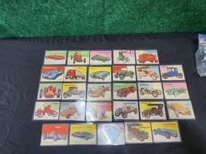 lot 16 image: 1954 Topps World on Wheels cards
