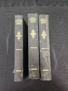lot 55 image: Vintage Cassells Encyclopedia of World Literature - Volumes 1,2,and 3