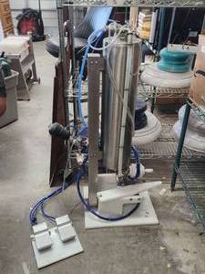 lot 76 image: TORR Industries Manual Liquid Filling Machine for Bags and Stand-up Pouches