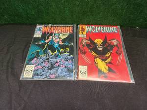 lot 9 image: Marvel Comics - Wolverine - #1, and #17