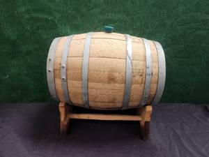 lot 148 image: Balcones mini wine barrel with stand