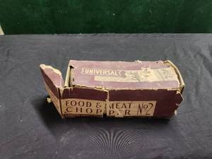 lot 156 image: Vintage food and meat chopper No.2